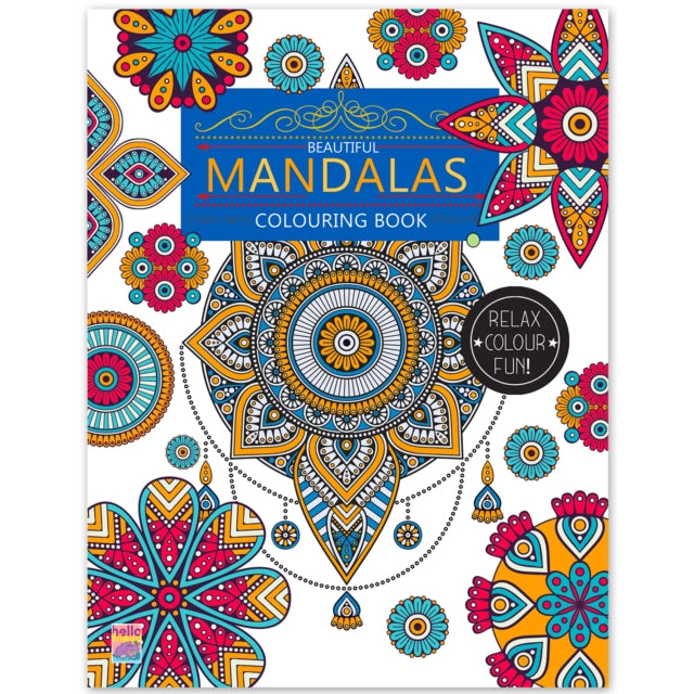 Beautiful Mandalas Colouring Book cover