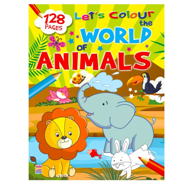 Let’S Colour The World Of Animals: Activity & Colouring Book For Kids Ages 3–9 cover