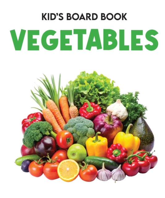 Kids Board Book Vegetables cover
