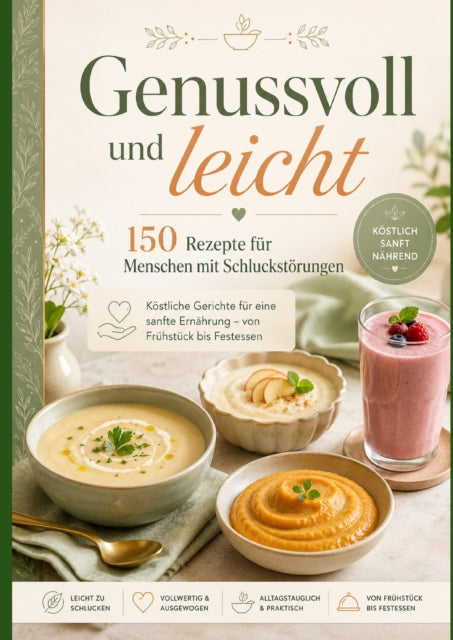 Genussvoll und leicht: 150 Rezepte fur Menschen mit Schluckstorungen cover