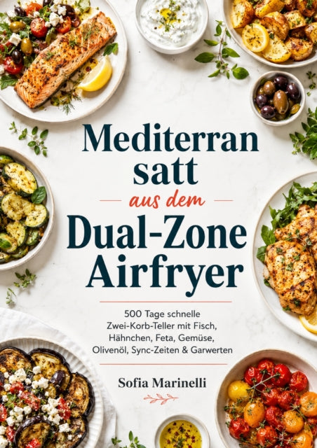 Mediterran satt aus dem Dual-Zone Airfryer cover
