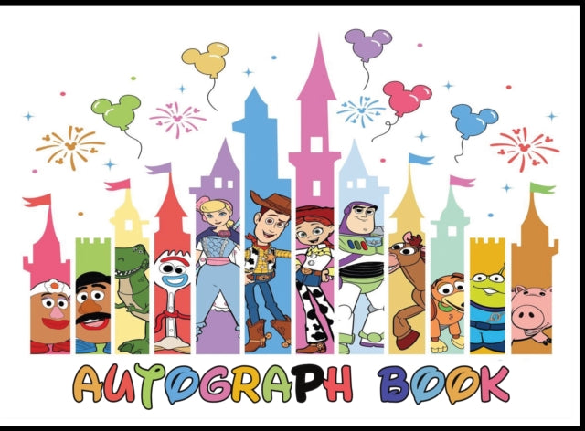 Autograph Book for Disney Theme Park & Disneyland cover
