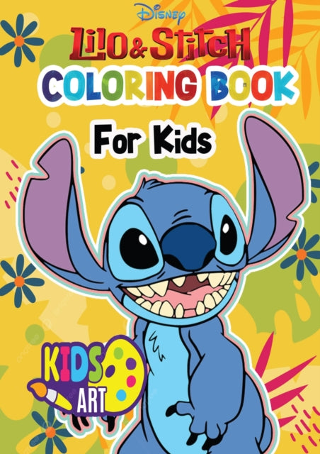 Lilo and Stitch Coloring Book cover
