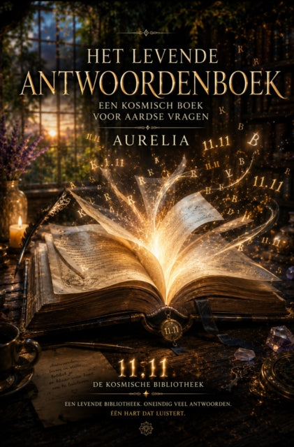Het Levende Antwoordboek - Een kosmisch boek voor aardse vragen cover