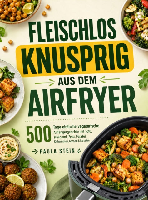 Fleischlos knusprig aus dem Airfryer cover