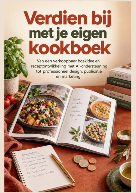 Verdien bij met je eigen kookboek cover