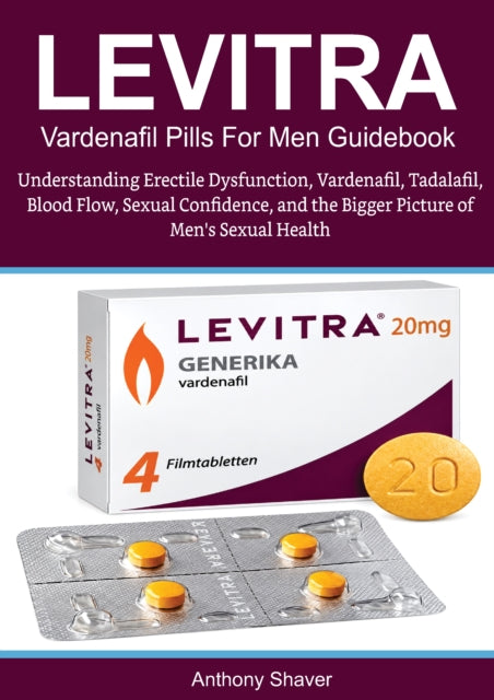 LEVITRA VARDENAFIL Pills For Men Guidebook cover
