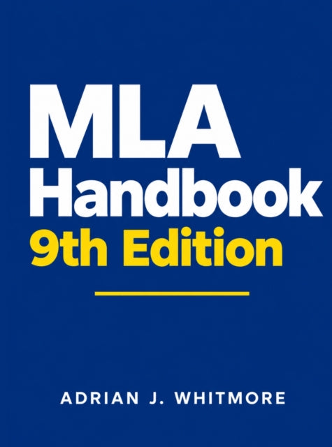 MLA Handbook 9th Edition cover