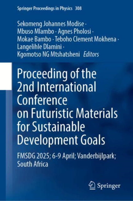 Proceedings of the 2nd International Conference on Futuristic Materials for Sustainable Development Goals cover