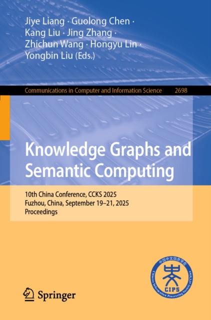 Knowledge Graphs and Semantic Computing cover