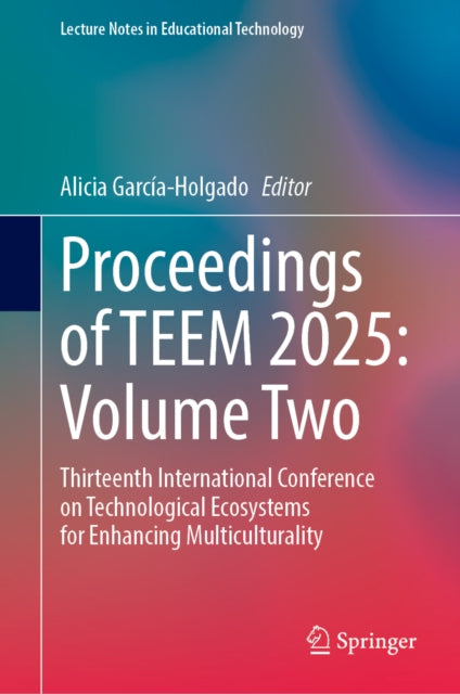 Proceedings of TEEM 2025: Volume Two cover