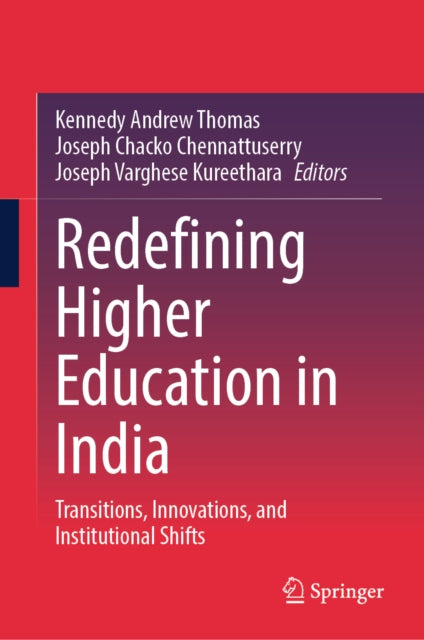 Redefining Higher Education in India cover