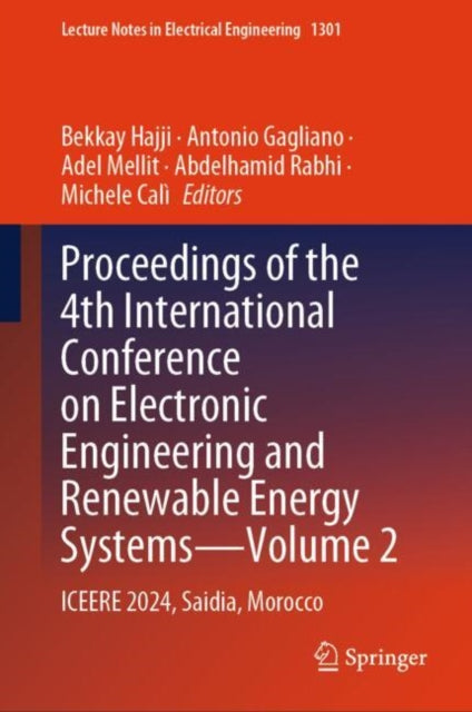 Proceedings of the 4th International Conference on Electronic Engineering and Renewable Energy Systems - Volume 2 cover
