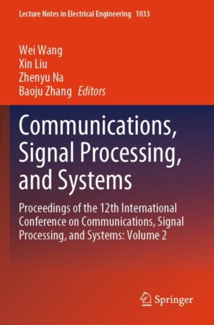 Communications, Signal Processing, and Systems cover