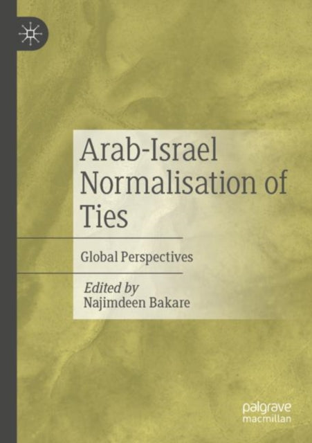 Arab-israel Normalisation of Ties cover