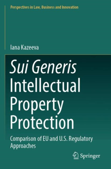 Sui Generis Intellectual Property Protection cover