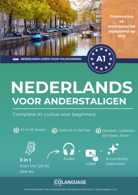 Nederlands voor anderstaligen - Complete A1-cursus voor beginners cover