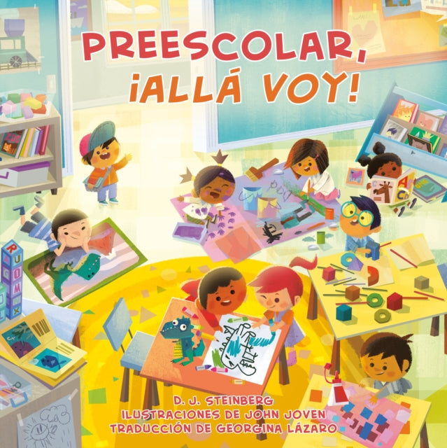 Preescolar, ¡alla voy! (Preschool, Here I Come! Spanish Edition) cover