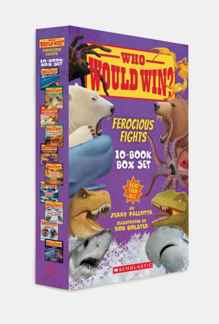 Who Would Win? Ferocious Fights (10 Book Box Set) cover