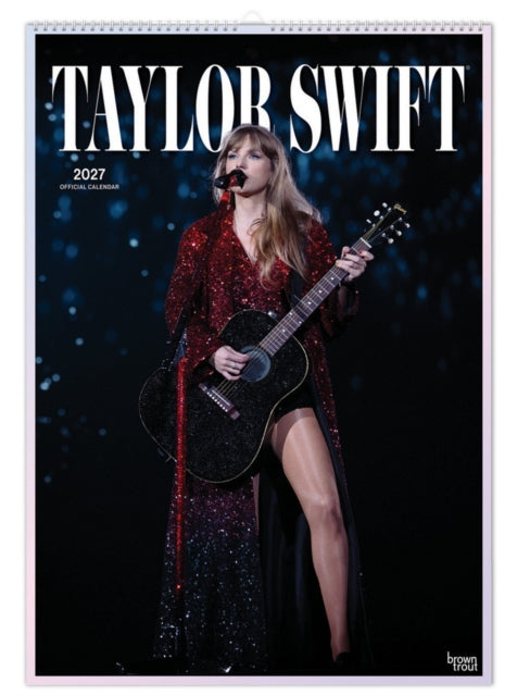 Taylor Swift Official 2027 11.7 X 16.5 Inch (Hanging) Monthly A3 Poster Wall Calendar cover
