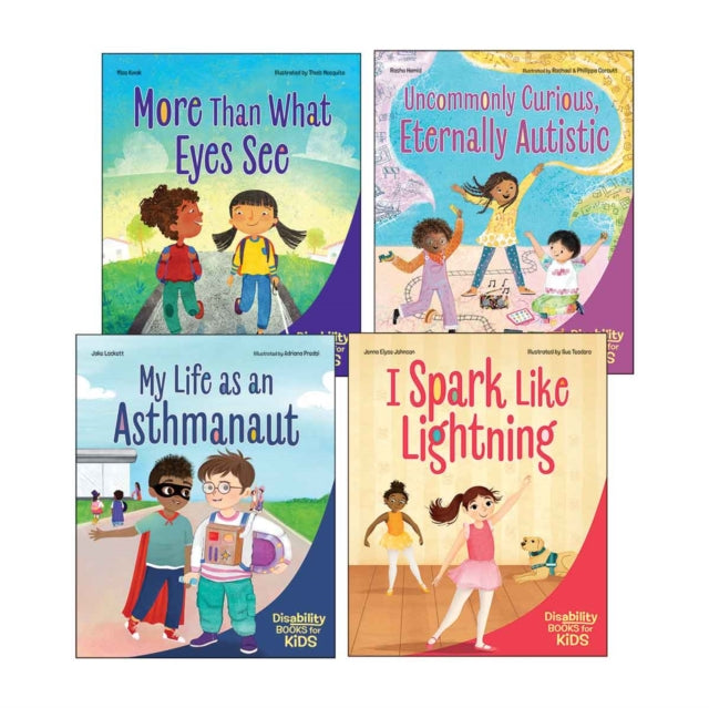 Disability Books for Kids 4-Book Set cover