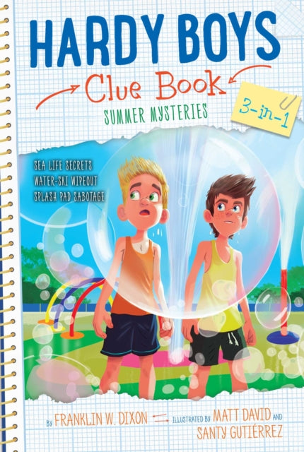Hardy Boys Clue Book Summer Mysteries 3-in-1 cover