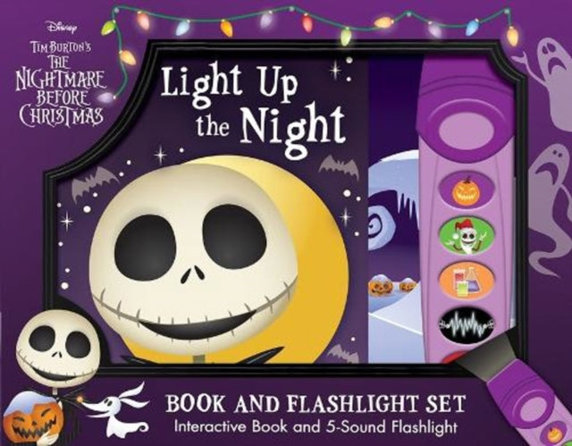 Nightmare Before Christmas Book & Flashl cover
