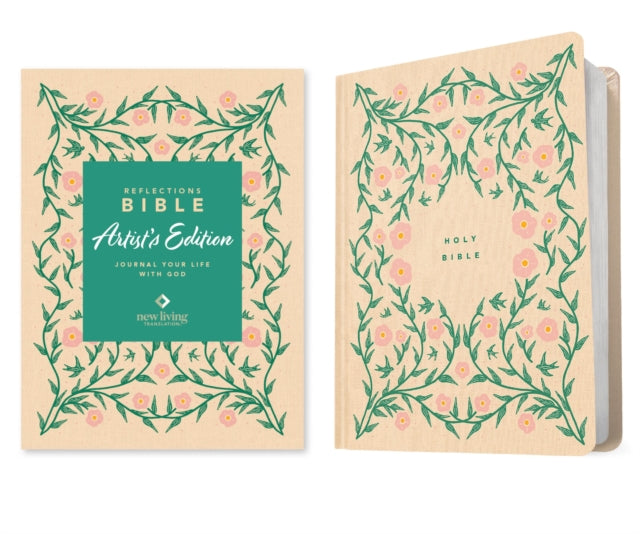 NLT Reflections Bible, Artist’s Edition (Hardcover Cloth) cover