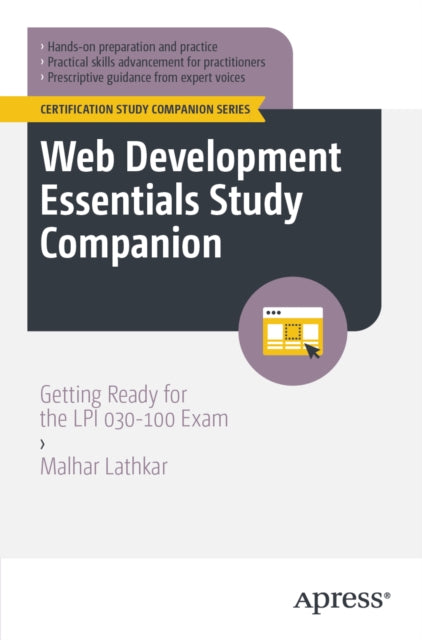 Web Development Essentials Study Companion cover
