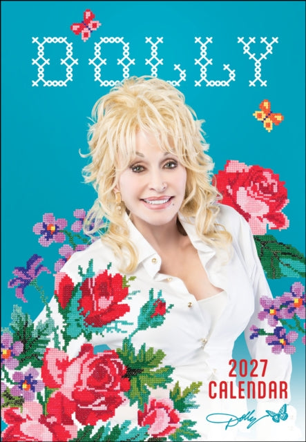 Dolly Parton 2027 Monthly Pocket Planner Calendar cover