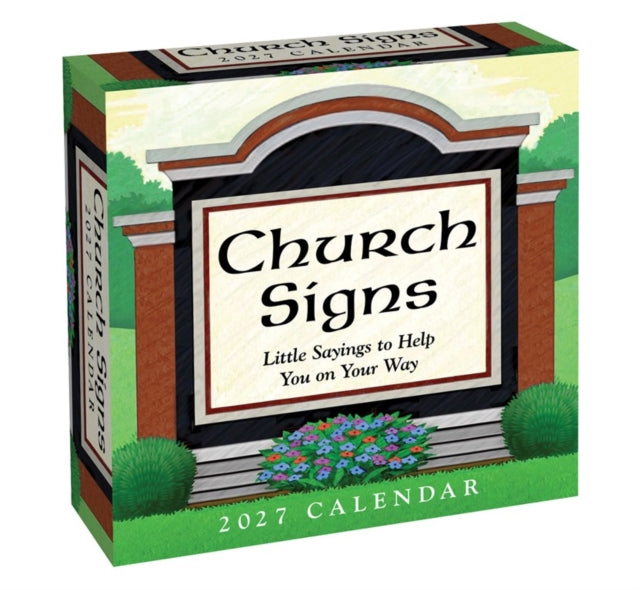 Church Signs 2027 Day-to-Day Calendar cover