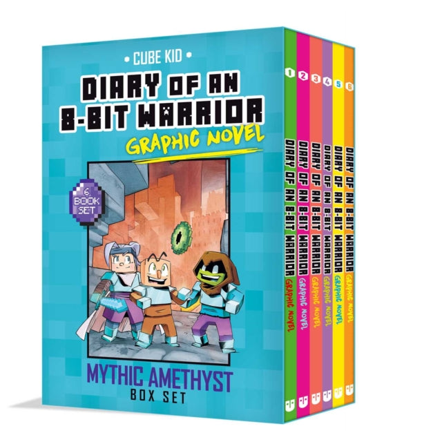 Diary of an 8-Bit Warrior Graphic Novel Mythic Amethyst Box Set cover