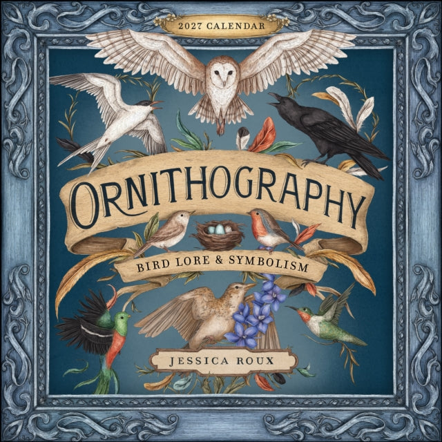Ornithography 2027 Wall Calendar cover
