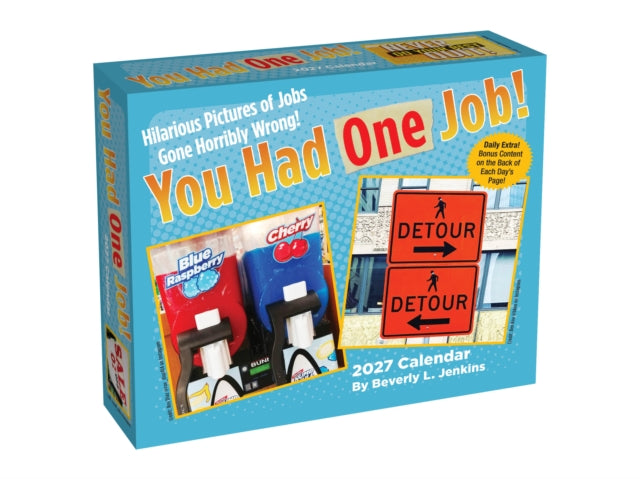 You Had One Job 2027 Day-to-Day Calendar cover