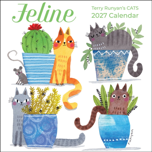 Feline 2027 Wall Calendar cover