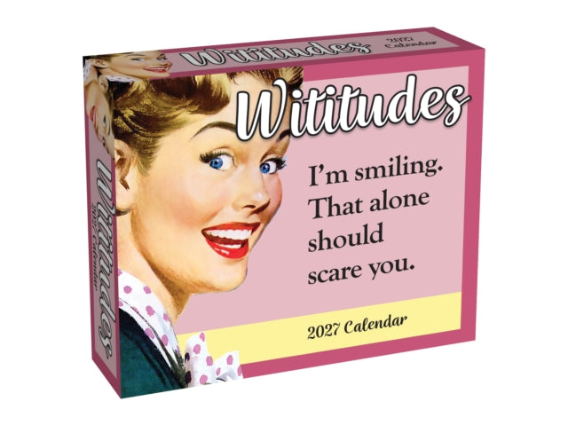 Wititudes 2027 Day-to-Day Calendar cover