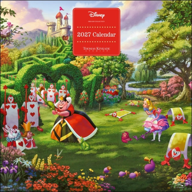 Disney Dreams Collection by Thomas Kinkade Studios 2027 Wall Calendar cover