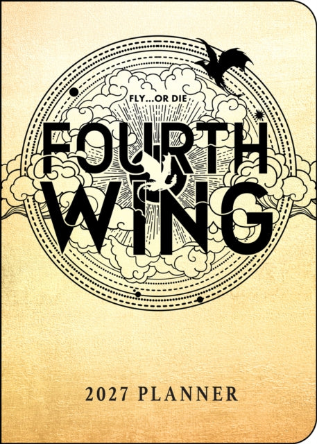 Fourth Wing 2027 Monthly/Weekly 12-Month Planner Calendar cover