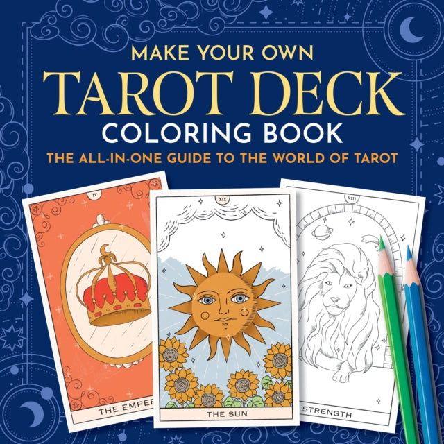 Make Your Own Tarot Deck Coloring Book cover