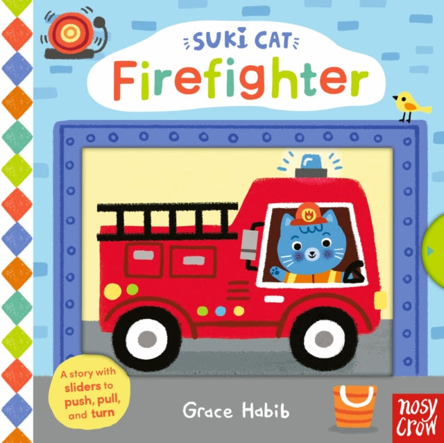 Suki Cat: Firefighter cover