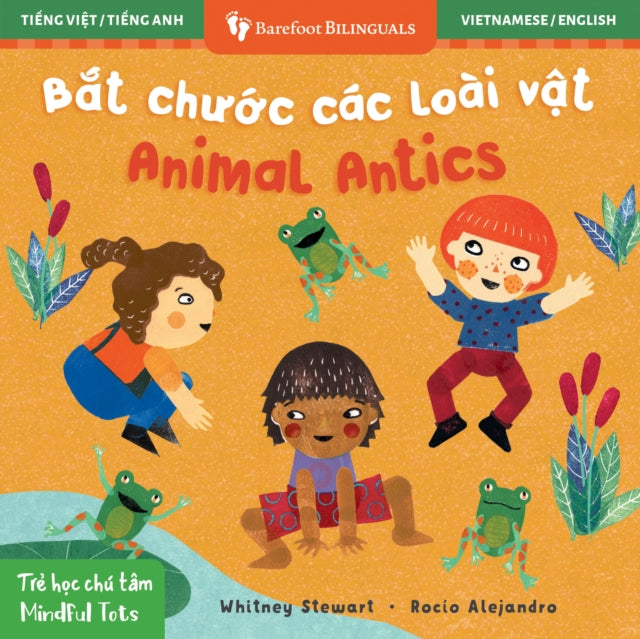 Mindful Tots: Animal Antics (Bilingual Vietnamese & English) cover