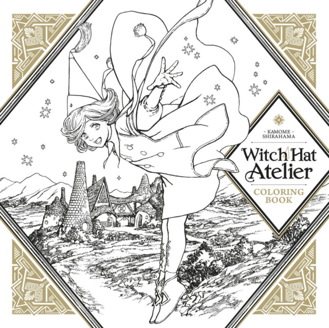 Witch Hat Atelier Coloring Book cover