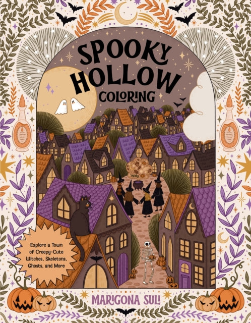 Spooky Hollow Coloring cover