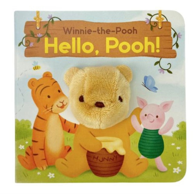 Winnie-the-pooh Hello, Pooh Puppet Book cover