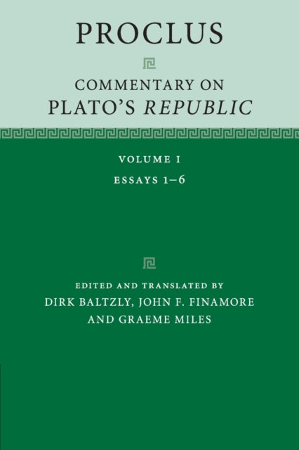 Proclus: Commentary on Plato's Republic: Volume 1