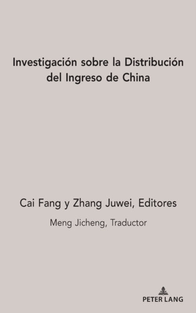 Investigacion Sobre La Distribucion del Ingreso de China