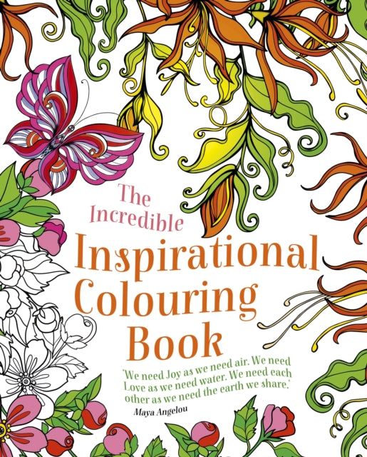The Incredible Inspirational Colouring Book