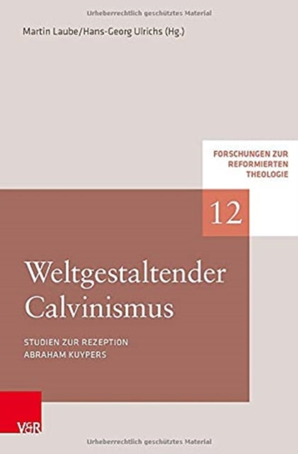 Weltgestaltender Calvinismus: Studien zur Rezeption Abraham Kuypers