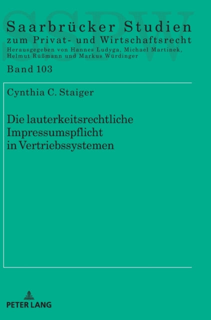 Die lauterkeitsrechtliche Impressumspflicht in Vertriebssystemen