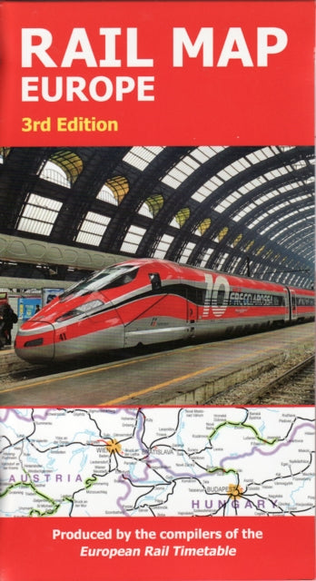 Rail Map Europe: 3rd Edition